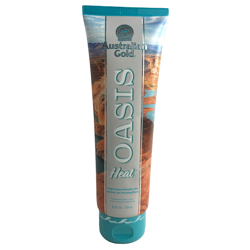 Australian Gold Oasis Heat Hot Tingle Bronzing Tanning Lotion