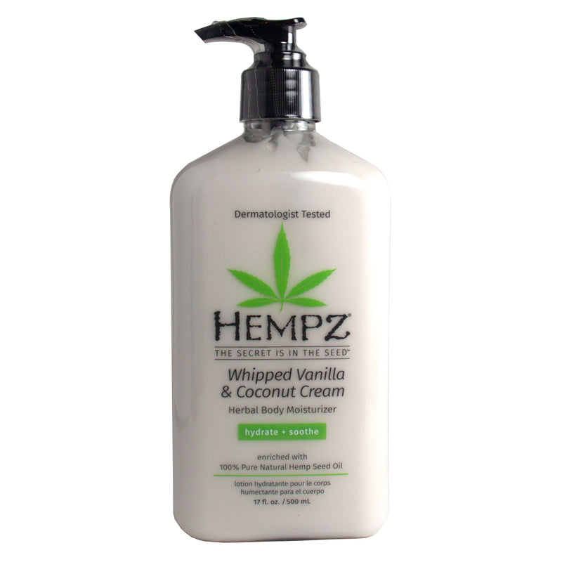 Hempz Whipped Vanilla & Coconut Cream Herbal Body Moisturizer