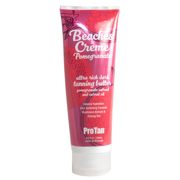 Pro Tan Beaches & Creme Pomegranate Tanning Butter – Tan2Day Tanning Supply