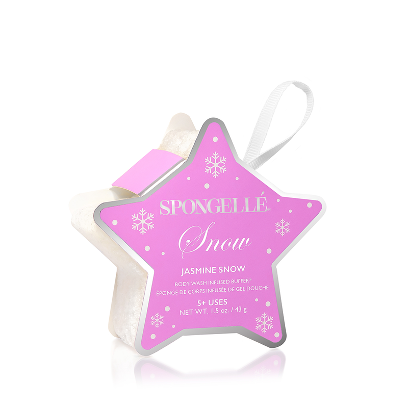 Spongellé Snow | Holiday Star Ornament