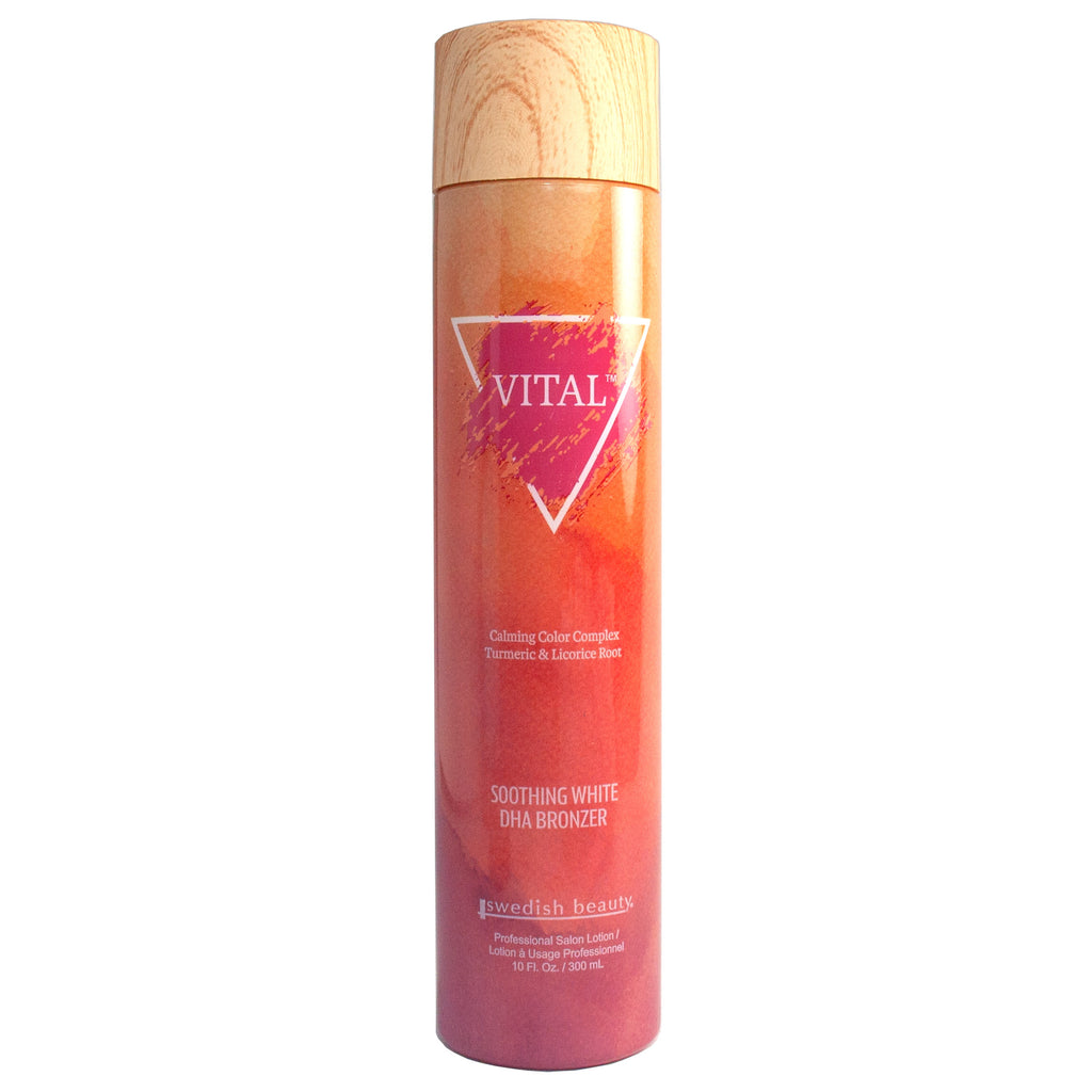 Swedish Beauty VITAL White DHA Bronzer Indoor Tanning Bed Lotion