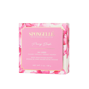 Spongellé Peony Blush | Boxed Flower